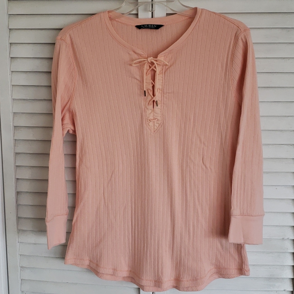 LAUREN Ralph Lauren Top w/Ties